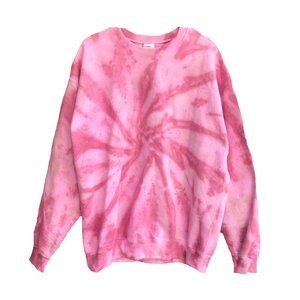 pink starburst crewneck